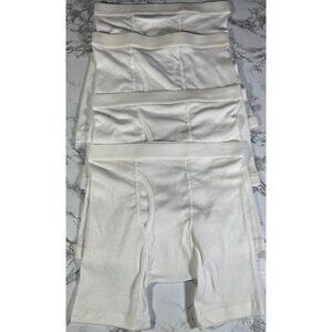 Club Room Mens 4 pack boxer briefs Underwear Size Small White